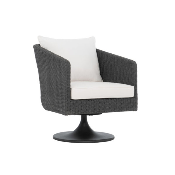 Bernhardt Newport Swivel Patio Chair with Cushions Wayfair